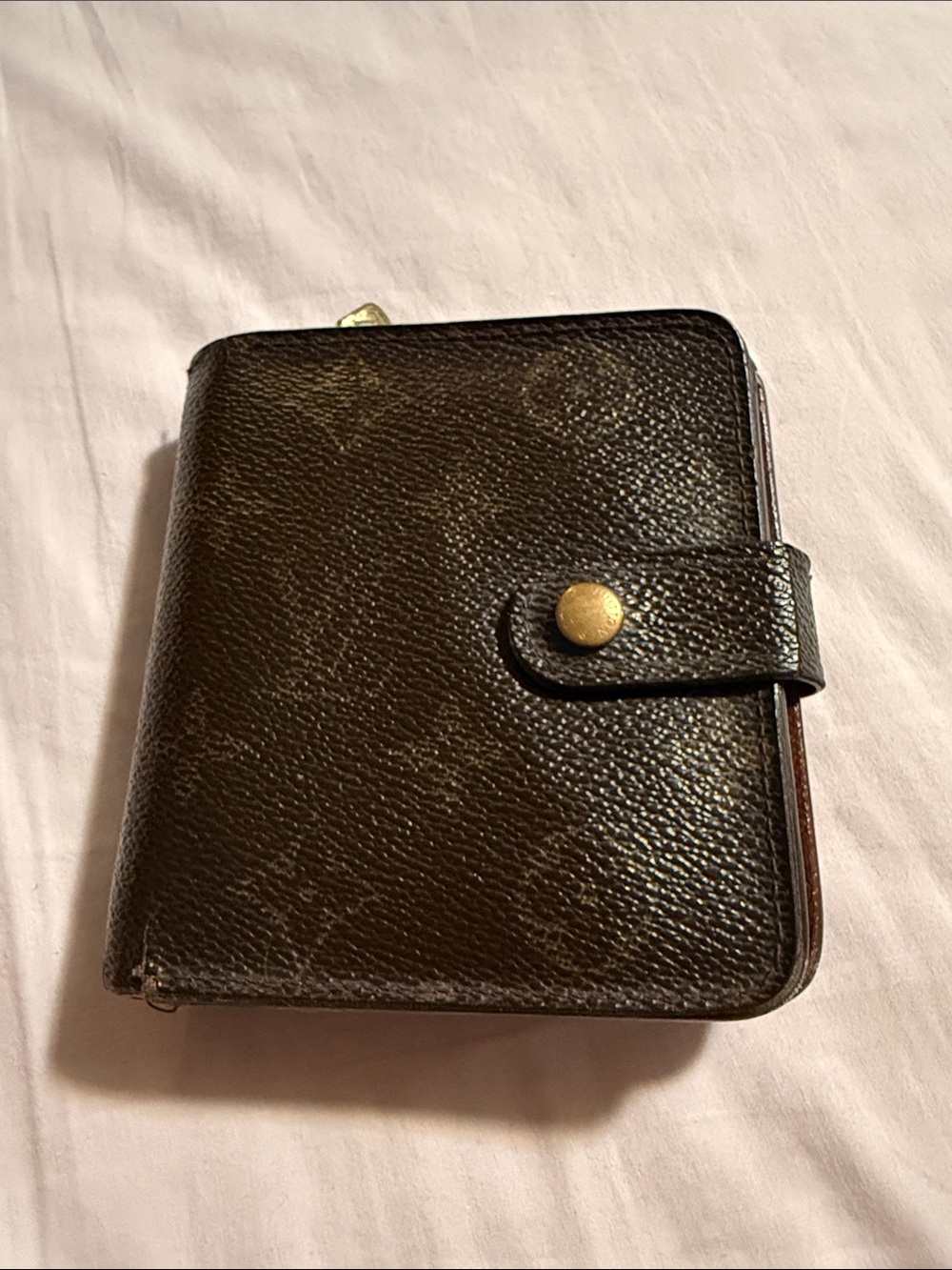 Louis Vuitton Men's Leather Snap Wallet Organizer